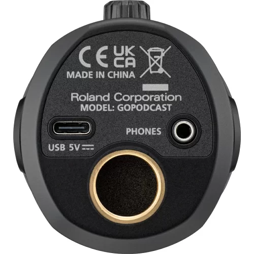 Roland Go:Podcast Конденсаторный USB микрофон для стриминга