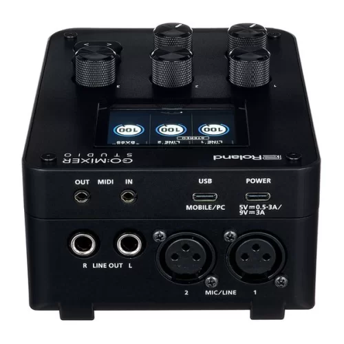 Roland GO:MIXER Studio Аудиоинтерфейс USB, 12х6