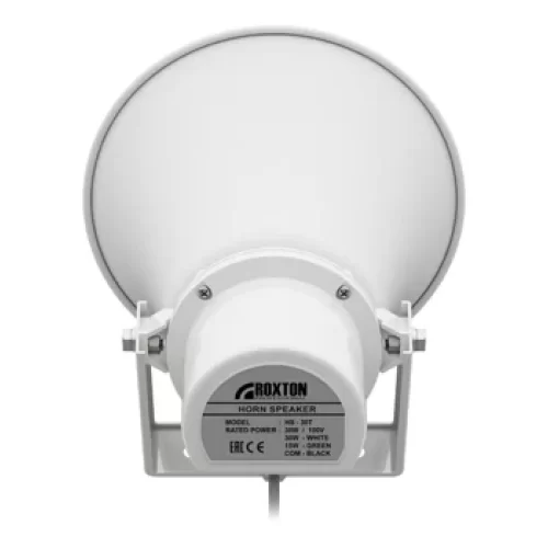 Roxton HS-30T Рупорный громкоговоритель, 30/15 Вт, 100 В