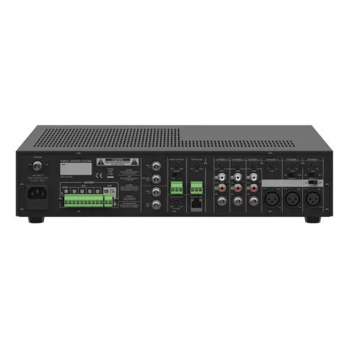 Roxton MX-120 Трансляционный микшер-усилитель, 120 Вт., 5 зон, MP3, FM, Bluetooth