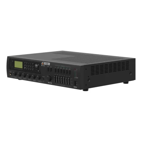 Roxton MX-120 Трансляционный микшер-усилитель, 120 Вт., 5 зон, MP3, FM, Bluetooth