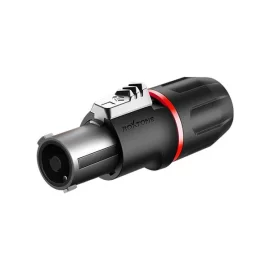 Roxtone RS4FP-HD-Red Разъем Speakon 4-контактный, "мама", сверхпрочный