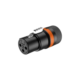 Roxtone LX3F Разъем угловой XLR "мама" 3-х контактный