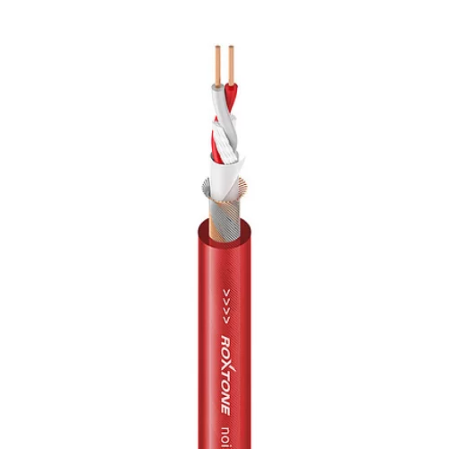 Roxtone MC080 TRED Кабель микрофонный, 2х0,25 мм2