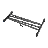 Roxtone PKS120 BLACK Х-образная стойка под клавишные инструменты, укреплённая (двойная)