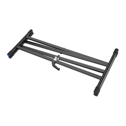 Roxtone PKS120 BLACK Х-образная стойка под клавишные инструменты, укреплённая (двойная)