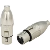Roxtone RA2XFPF Переходник с RCA мама на 3-х контактный XLR мама
