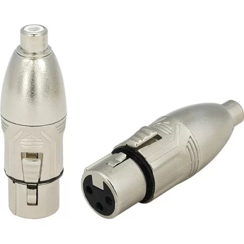 Roxtone RA2XFPF Переходник с RCA мама на 3-х контактный XLR мама