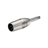 Roxtone RA2XMJM Переходник 3-контактный XLR "папа" - Jack 6,3 мм моно