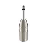 Roxtone RA2XMJM Переходник 3-контактный XLR "папа" - Jack 6,3 мм моно