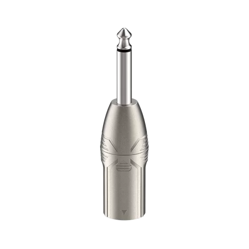Roxtone RA2XMJM Переходник 3-контактный XLR "папа" - Jack 6,3 мм моно
