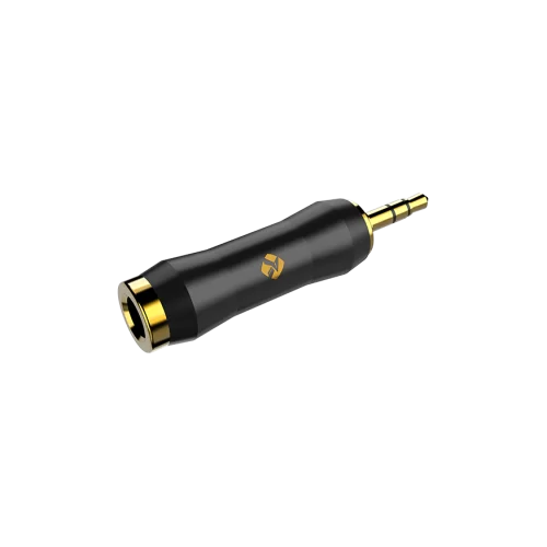Roxtone RA3MJ3JF Переходник 6.3 mm stereo Female Jack, - 3,5 stereo Male Jack