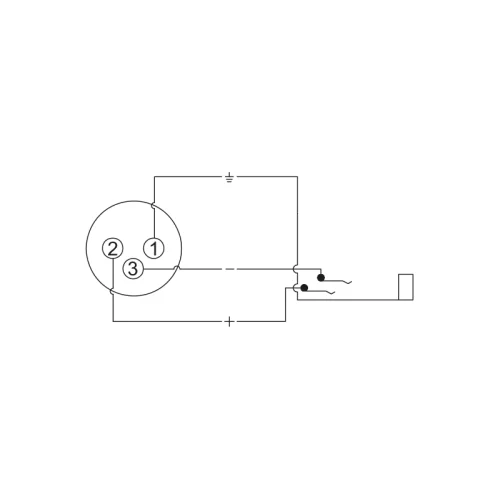 Roxtone RA3XFJF Переходник 3P XLR Female - 6.3 stereo Jack Female