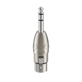 Roxtone RA3XFJM Переходник XLR (3P) "МАМА"- JACK 6,3 ММ Стерео