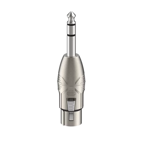 Roxtone RA3XFJM Переходник XLR (3P) "МАМА"- JACK 6,3 ММ Стерео