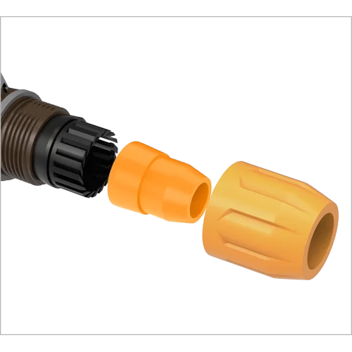 Roxtone RAC3FCI-WP-BROWN Кабельный силовой разъем типа PowerCon
