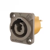Roxtone RAC3MPI-WP-BROWN Панельный силовой разъем типа PowerCon