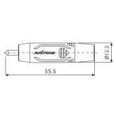 Roxtone RF2CS-NG-BK Разъем RCA