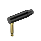 Roxtone RJ2RPP-BK-BG Разъём кабельный Jack угловой