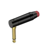 Roxtone RJ2RPP-RD-BG Разъём кабельный Jack угловой