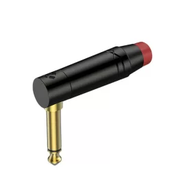 Roxtone RJ2RPP-RD-BG Разъём кабельный Jack угловой