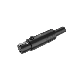 Roxtone RMX3F-B Разъем Mini XLR кабельный, мама, 3-х контактный