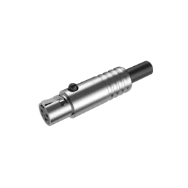 Roxtone RMX3F-C Разъем Mini XLR кабельный, мама, 3-х контактный