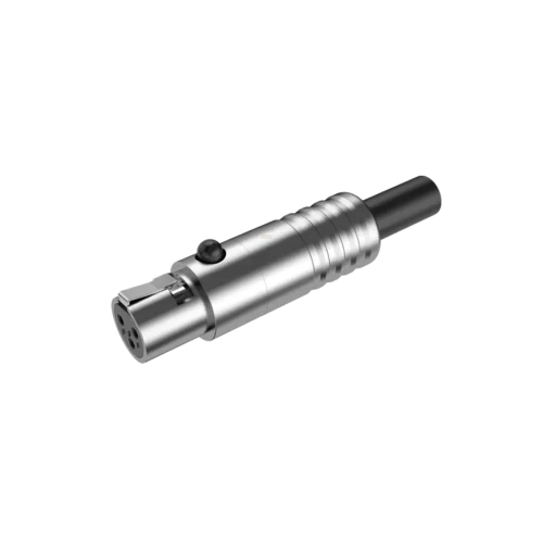 Roxtone RMX3F-C Разъем Mini XLR кабельный, мама, 3-х контактный