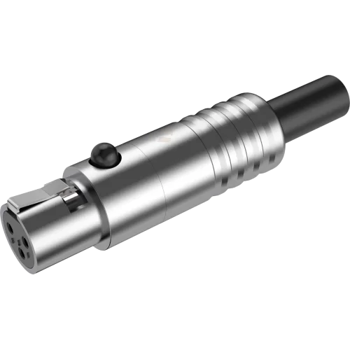 Roxtone RMX3F-C Разъем Mini XLR кабельный, мама, 3-х контактный