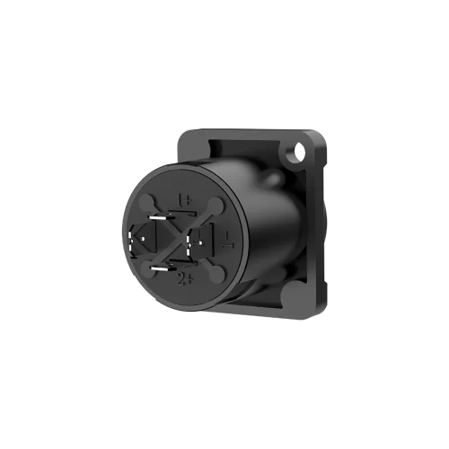 Roxtone RS4MD-T 4-контактный панельный разъем типа Speakon, «папа»