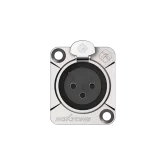 Roxtone RX3FD-NT Разъем контактный панельный XLR «мама»