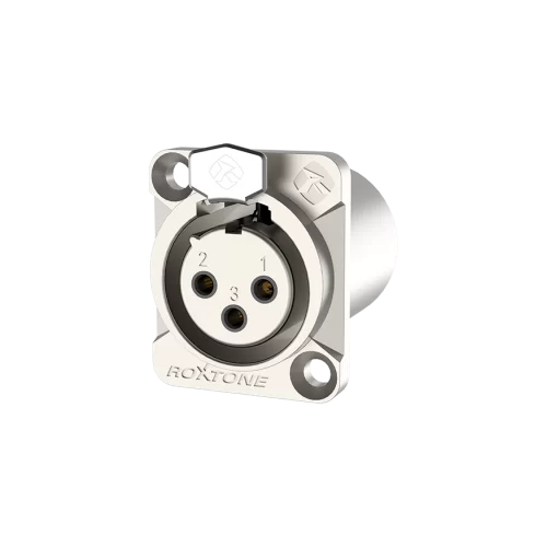 Roxtone RX3FDWP-NG Разъем cannon (XLR) панельный мама 3-х контактный