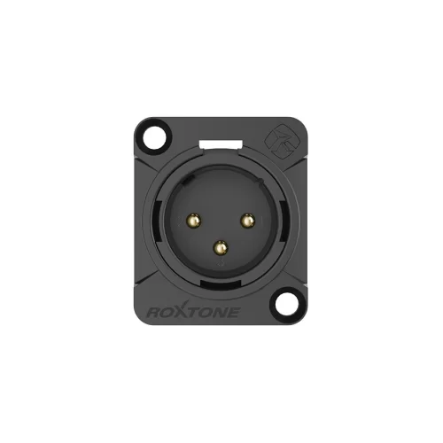 Roxtone RX3MD-BG Разъем контактный панельный XLR(3) «папа»
