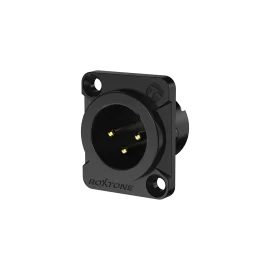 Roxtone RX3MDHD-BG Разъем XLR панельный папа 3-х контактный