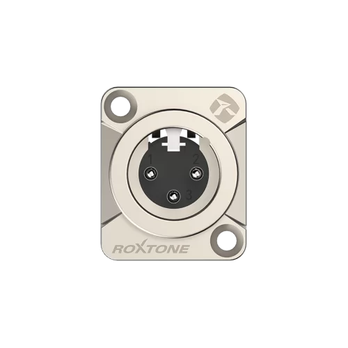 Roxtone RX3MDHD-NT Разъем XLR панельный папа 3-х контактный
