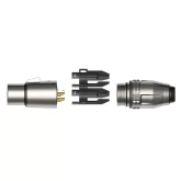 Roxtone RX3MWP-BG Разъем XLR- папа, 3-х контактный