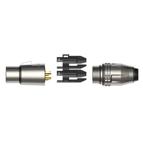 Roxtone RX3MWP-BG Разъем XLR- папа, 3-х контактный