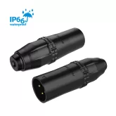 Roxtone RX3MWP-BG Разъем XLR- папа, 3-х контактный