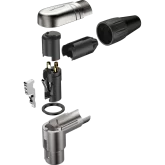 Roxtone RX3RFP-NT Разъем XLR, угловой, мама 3-х контактный