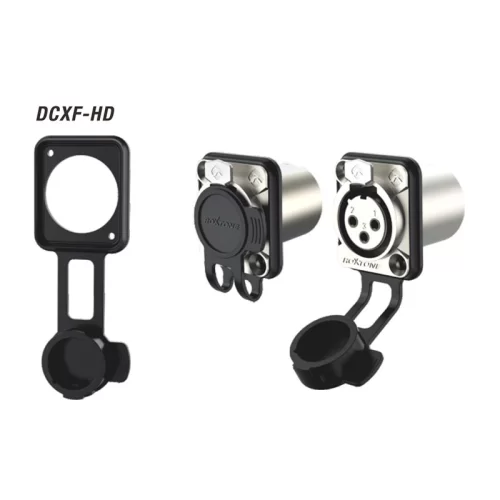 Roxtone RX5FDWP-BG Разъем XLR панельный мама 5-ти контактный, IP66