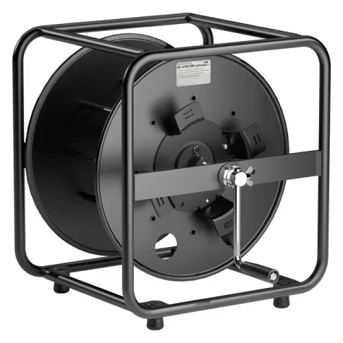 Schill SK 4700.RM-schwarz Металлическая рамная кабельная катушка с внешним держателем кабеля