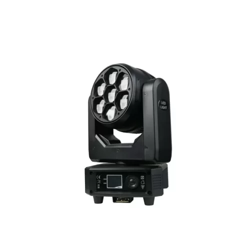 SK SPL-LED-M740 EYE II Вращающаяся голова Wash, 7x40 Вт., RGBW, LED-кольцо