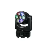 SK SPL-LED-M740 EYE II Вращающаяся голова Wash, 7x40 Вт., RGBW, LED-кольцо