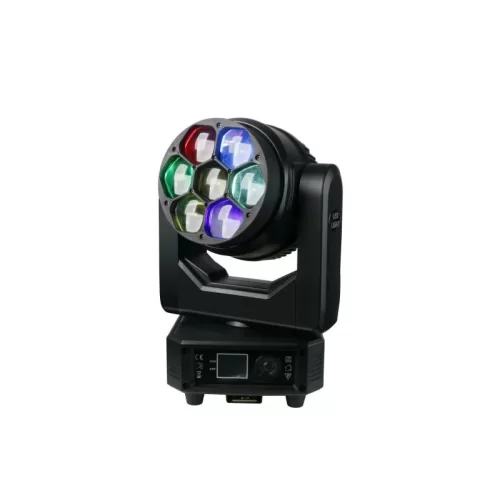 SK SPL-LED-M740 EYE II Вращающаяся голова Wash, 7x40 Вт., RGBW, LED-кольцо