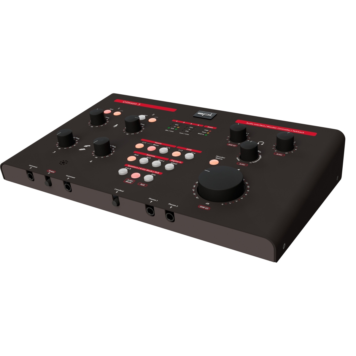 Внешняя звуковая карта с usb spl crimson 3 black