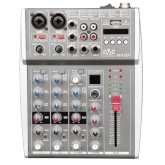 SVS Audiotechnik AM-4 DSP 4-канальный микшерный пульт, DSP эффекты, MP3, Bluetooth
