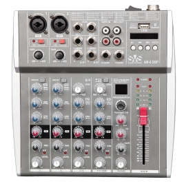 SVS Audiotechnik AM-6 DSP 6-канальный микшерный пульт, DSP эффекты, MP3, Bluetooth