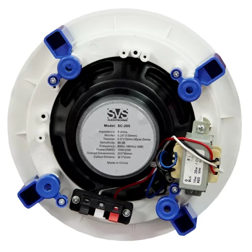 SVS Audiotechnik SC-205 Громкоговоритель потолочный 5.25", 10/20 Вт, 8 Ом, 70/100В, 91дБ