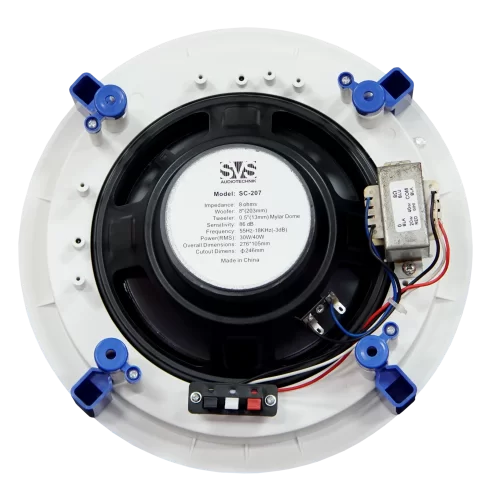 SVS Audiotechnik SC-207 Громкоговоритель потолочный 8", 20/40 Вт, 8 Ом, 70/100В, 88дБ
