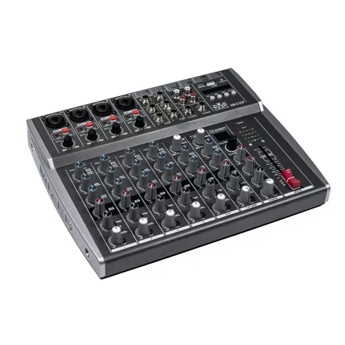 SVS Audiotechnik AM-8 DSP 8-канальный микшерный пульт, DSP эффекты, MP3, Bluetooth